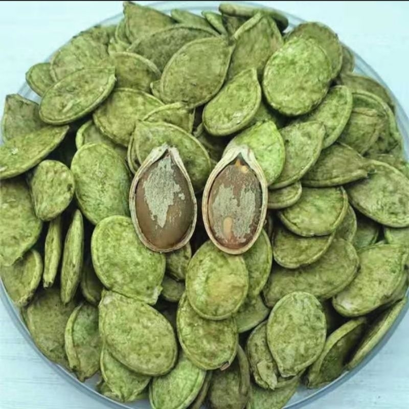 

Green Tea Pumpkin Seed Kuaci Labu Teh Hijau 500g Exp 2026