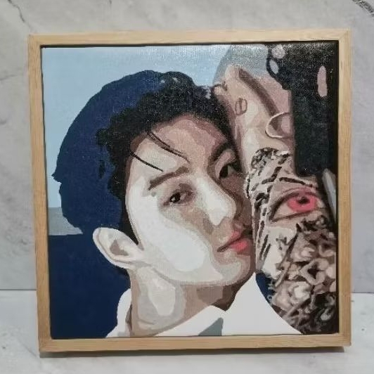 Lukisan FanArt Jeon Jungkook BTS