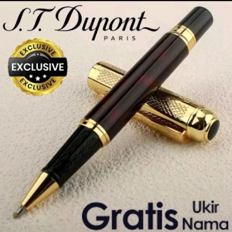 

Ballpoint Mewah Roller Ball Sign Pen St Dupont Logo Gratis Grafir Nama | Pulen Mewah | Pulpen Keren | Pulpen Custom