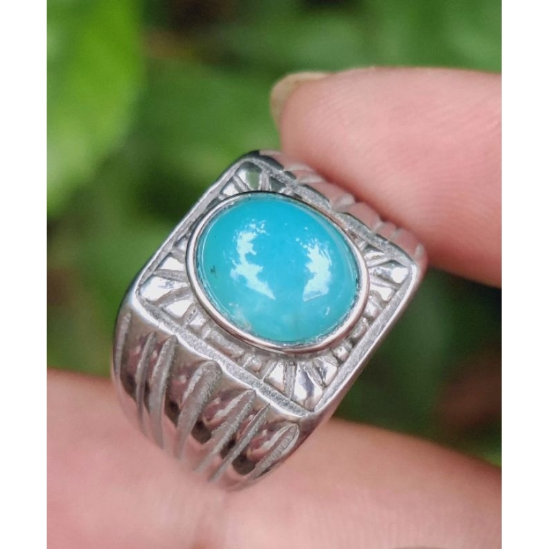 Cincin Batu Bacan Palamea Natural Elegant