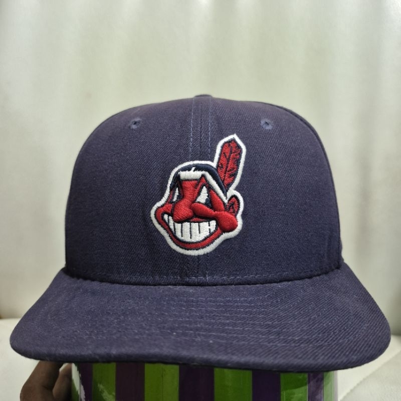 Topi new era MLB Indians cepot