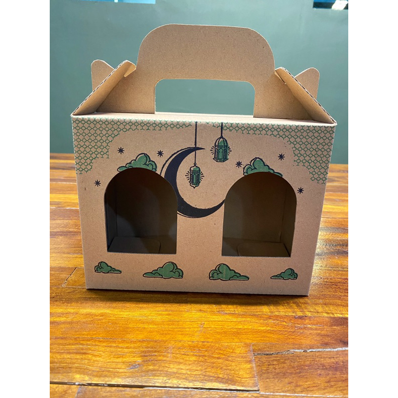 

Box toples tabung 600ml/Box toples tabung kue kering/Gable box 600ml/box toples lebaran/box hampers lebaran/box hampers kuker/box toples tabung isi 2