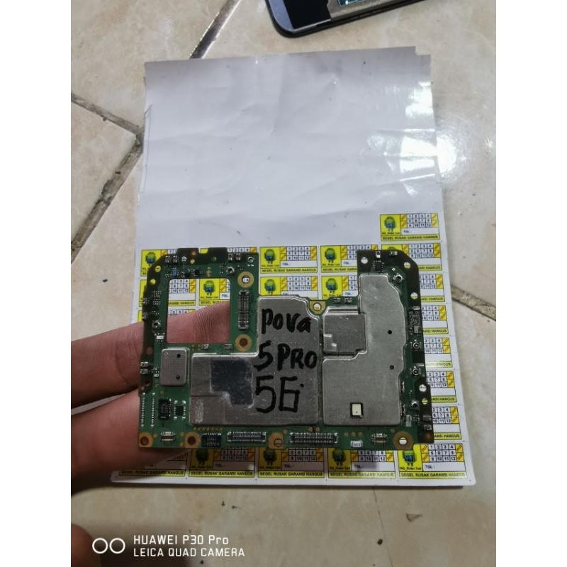 mesin tecno pova 5 pro 5G 256GB mmc km8f9001jm