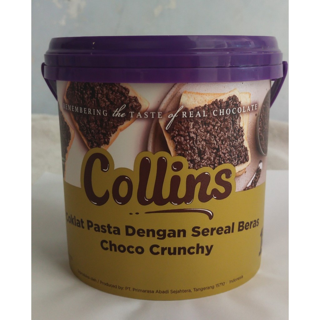 

Collins Cokelat Pasta Dengan Sereal Beras Choco Crunchy