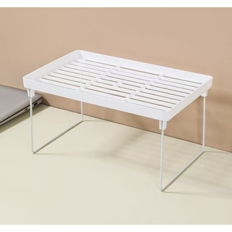 RAK MEJA -Rak lipat Penyimpanan Buku ATK Meja Kantor Multifungsi