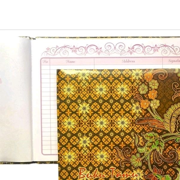 

BUKU TAMU BATIK BESAR