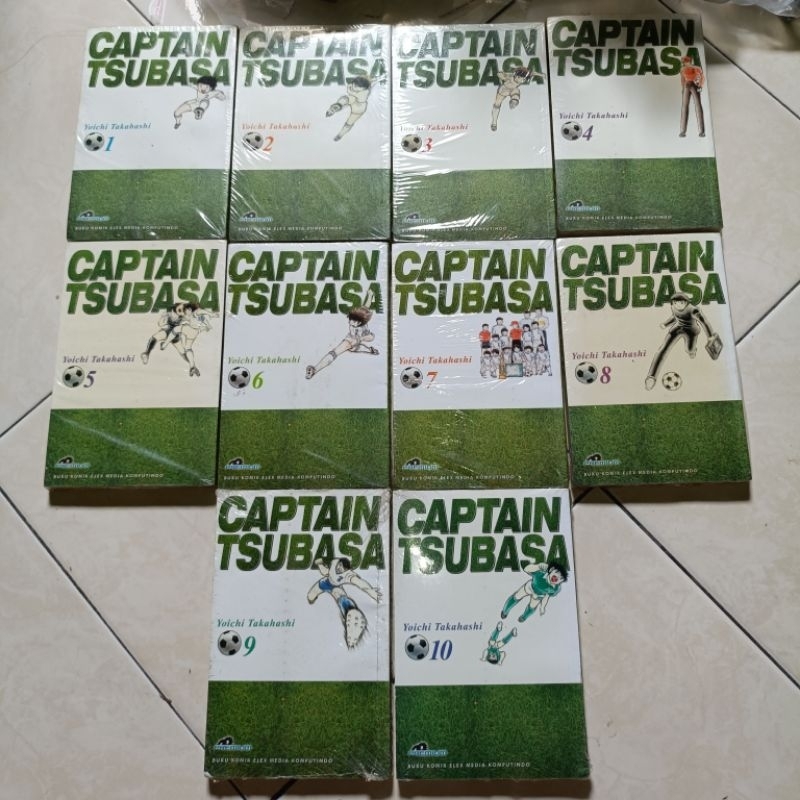 komik captain Tsubasa premium set vol 1-21 original segel