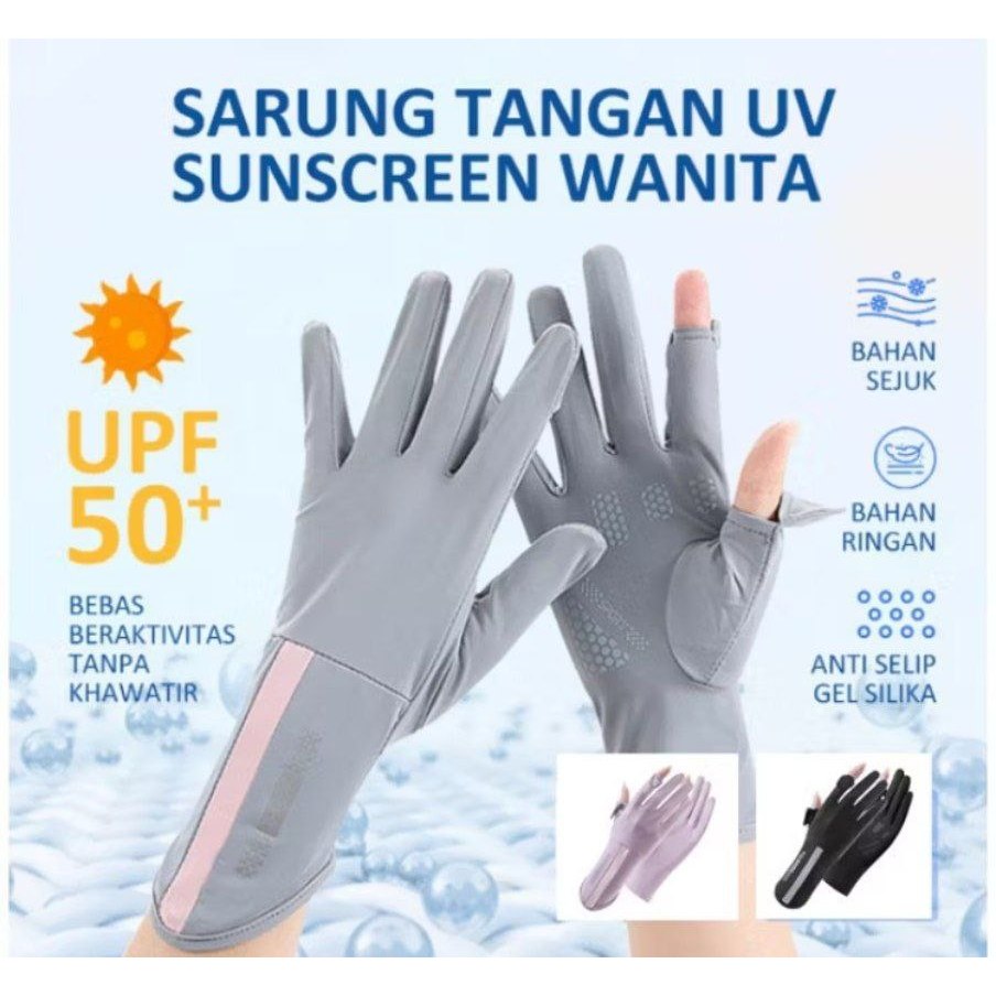 Ice silk gloves-anti UV