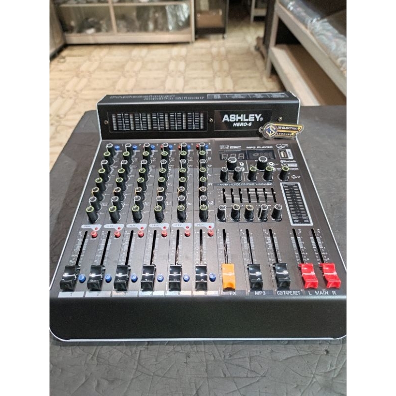 Mixer Ashley HERO - 6 / Mixer 6 channel Hero - 6 original Ashley