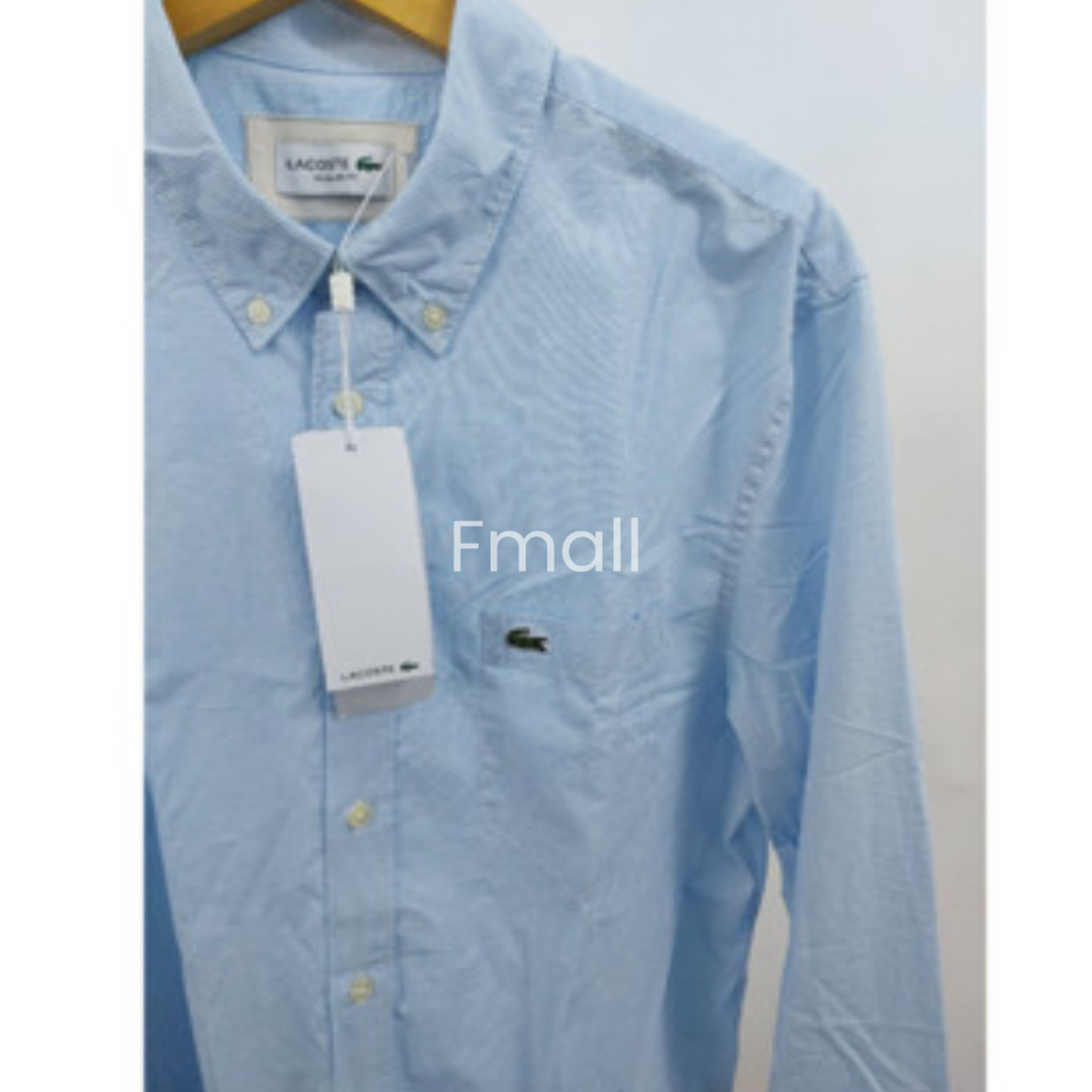 LCT41 M | KEMEJA LACOSTE ORIGINAL | BAHAN KATUN