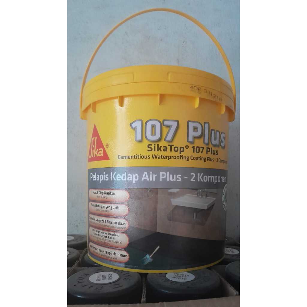 Semen Waterproofing Sika Top 107 Plus Seal Id 2 Komponen Galon