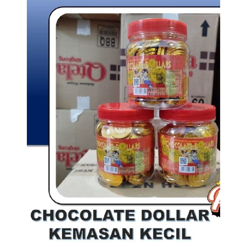 

Coklat Dolar isi 100 pcs. Chocolate Dollar
