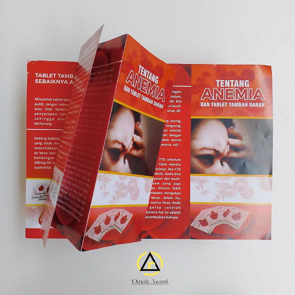 

Leaflet Anemia Dan Tablet Tambah Darah - Leaflet Darah Rendah - Leaflet Kesehatan