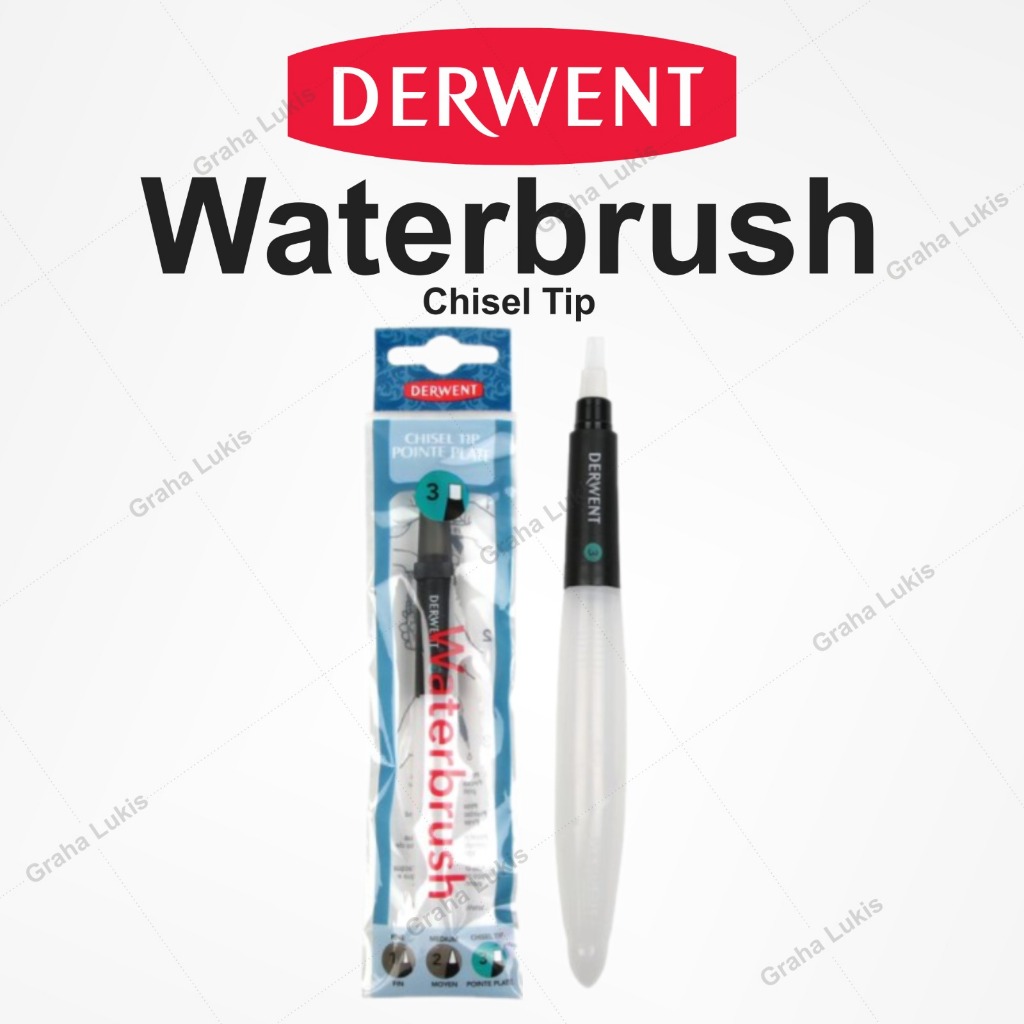 

Derwent Waterbrush Chisel Tip