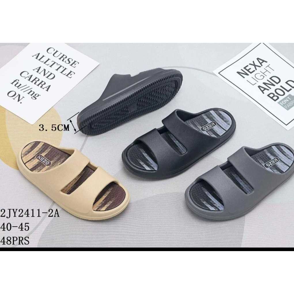 Sandal Pria Karet Awet Murah - Sandal Selop Pria