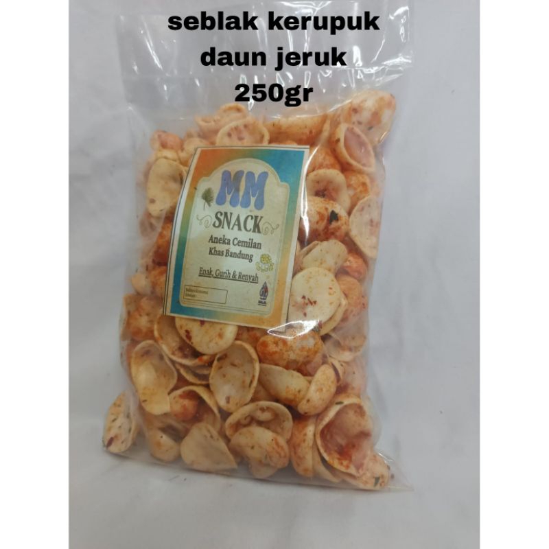 

Seblak kerupuk daun jeruk/seblak kering 250gr