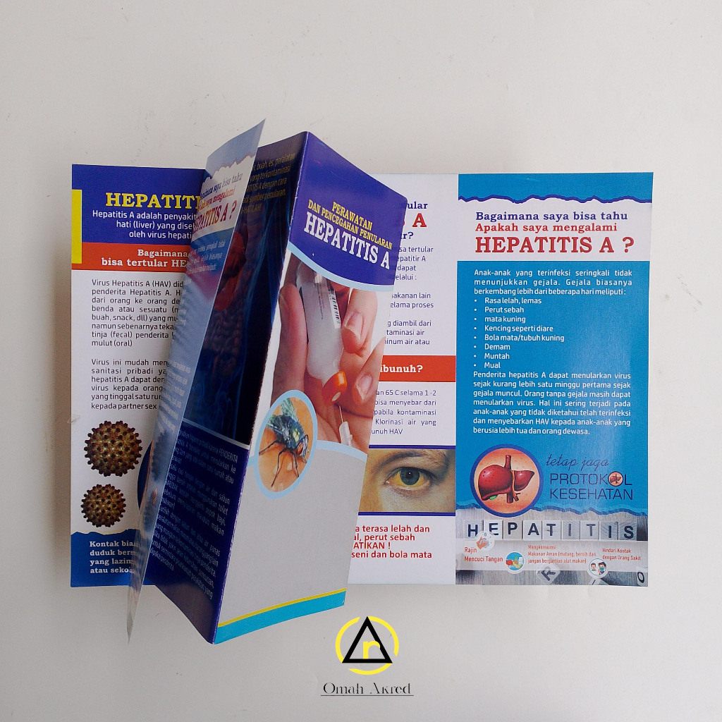 

Leaflet Hepatitis - Leaflet Penyakit Menular - Brosur Penyakit