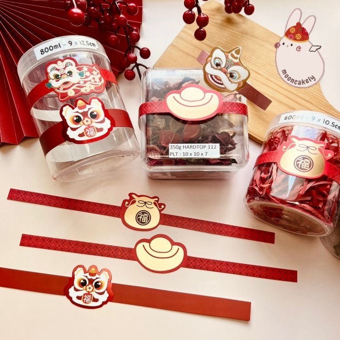 

Paper Belt Imlek Sleeve Sincia Kertas Sabuk Segel Tag Band | PBSC05