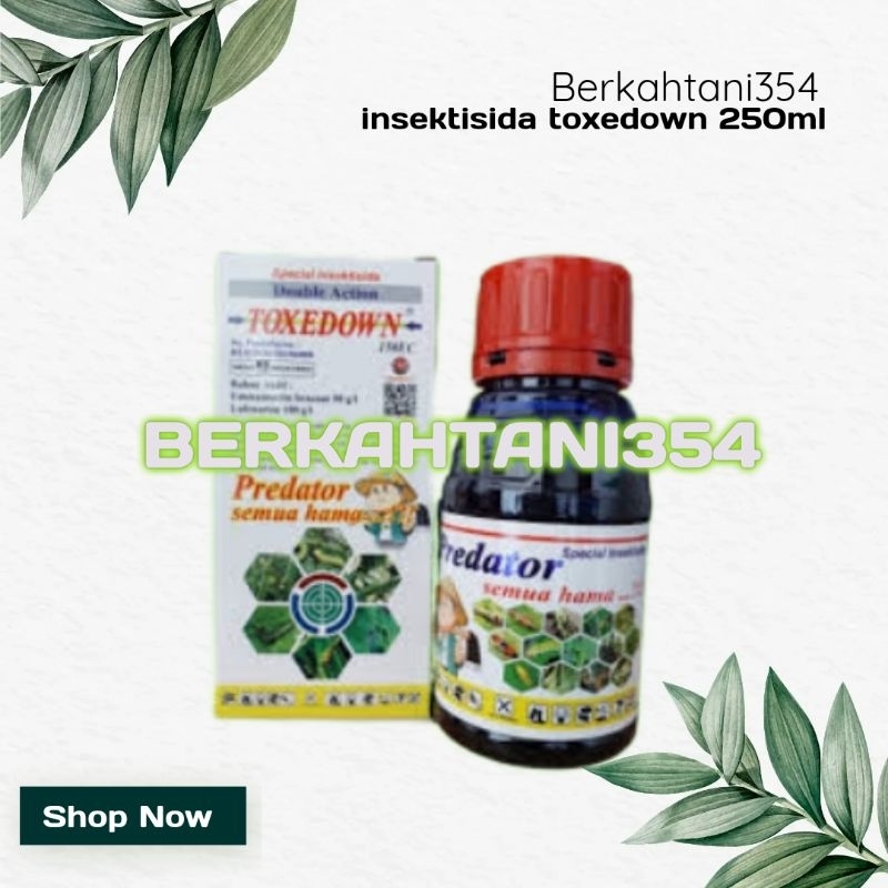 Insektisida toxedown 250ml racun hama ulat serangga double action Toxedown 250ml