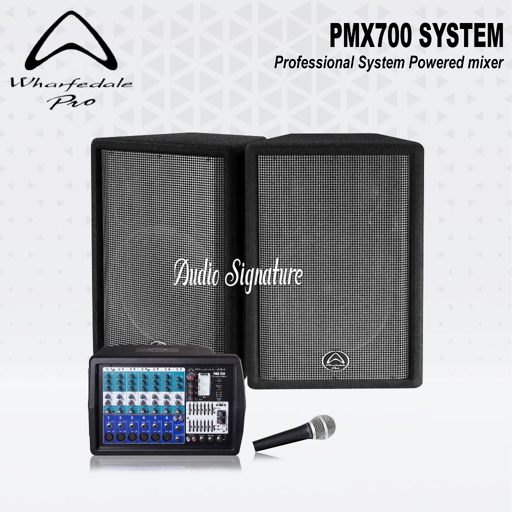 Paket Speaker Pasif 12 Inch WHARFEDALE PMX 700 | PMX700 SYSTEM Original