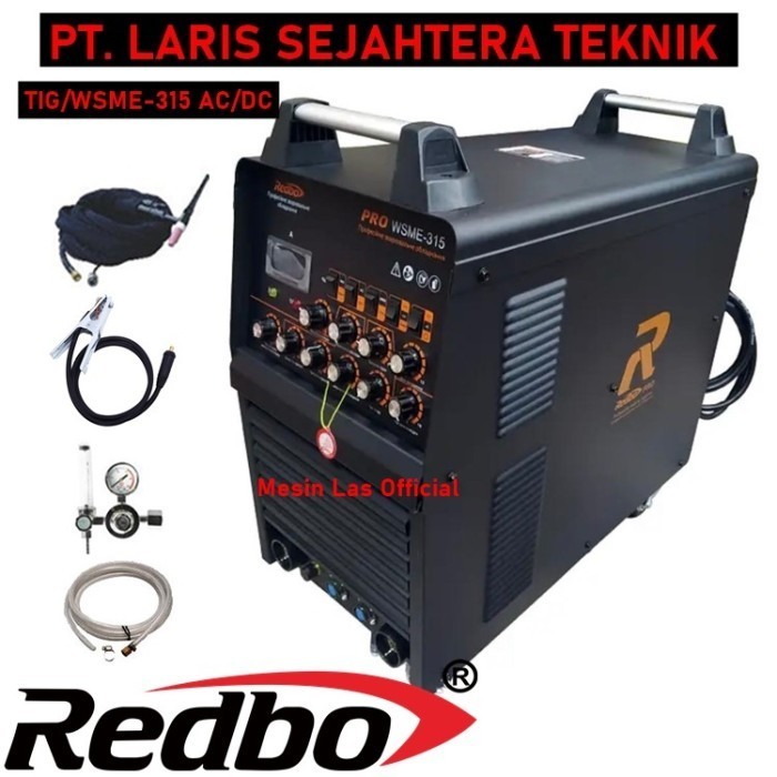 MESIN LAS REDBO PRO TIG 315 AC-DC TRAFO LAS ARGON GARANSI 1 TAHUN