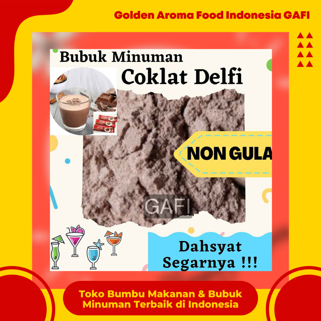 

GAFI Food Bubuk Minuman Rasa Coklat Defila NON GULA 1 Kg Serbuk Minuman Paling Enak Murah Terenak Kekinian Halal