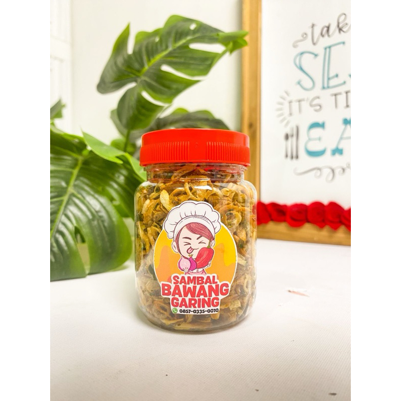 

Sambal Bawang Garing 100% Bawang dan Cabai