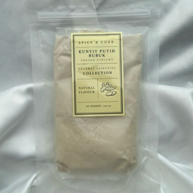 

100gr Kunyit Putih Bubuk / Ground Curcuma Premium Quality