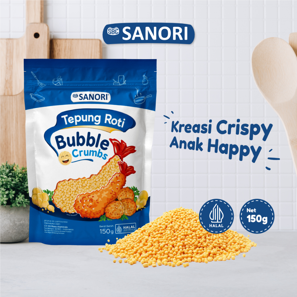 

SBC SANORI Tepung Roti Bubble Crumbs