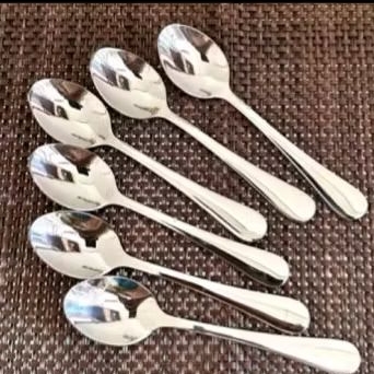 sendok teh panjang TEBAL stainless gold / sendok es panjang emas gold / sendok emas gold tebal