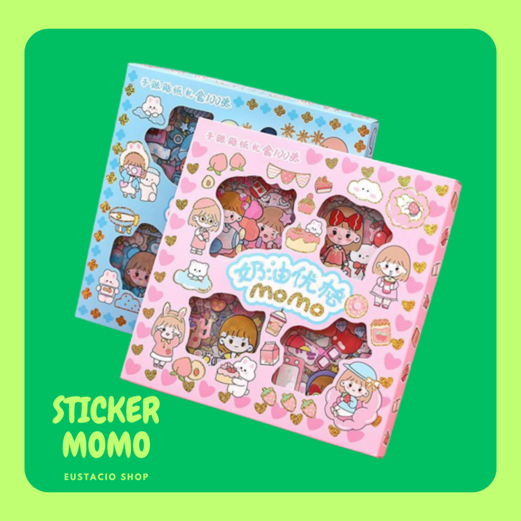 

Stiker Momo Mainan Anak-anak DIY Tempelan Stiker Waterproof