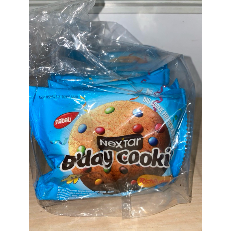 

RB Nabati Nextar B'Day Cookie Big (1 Pack Isi 10 Pcs)