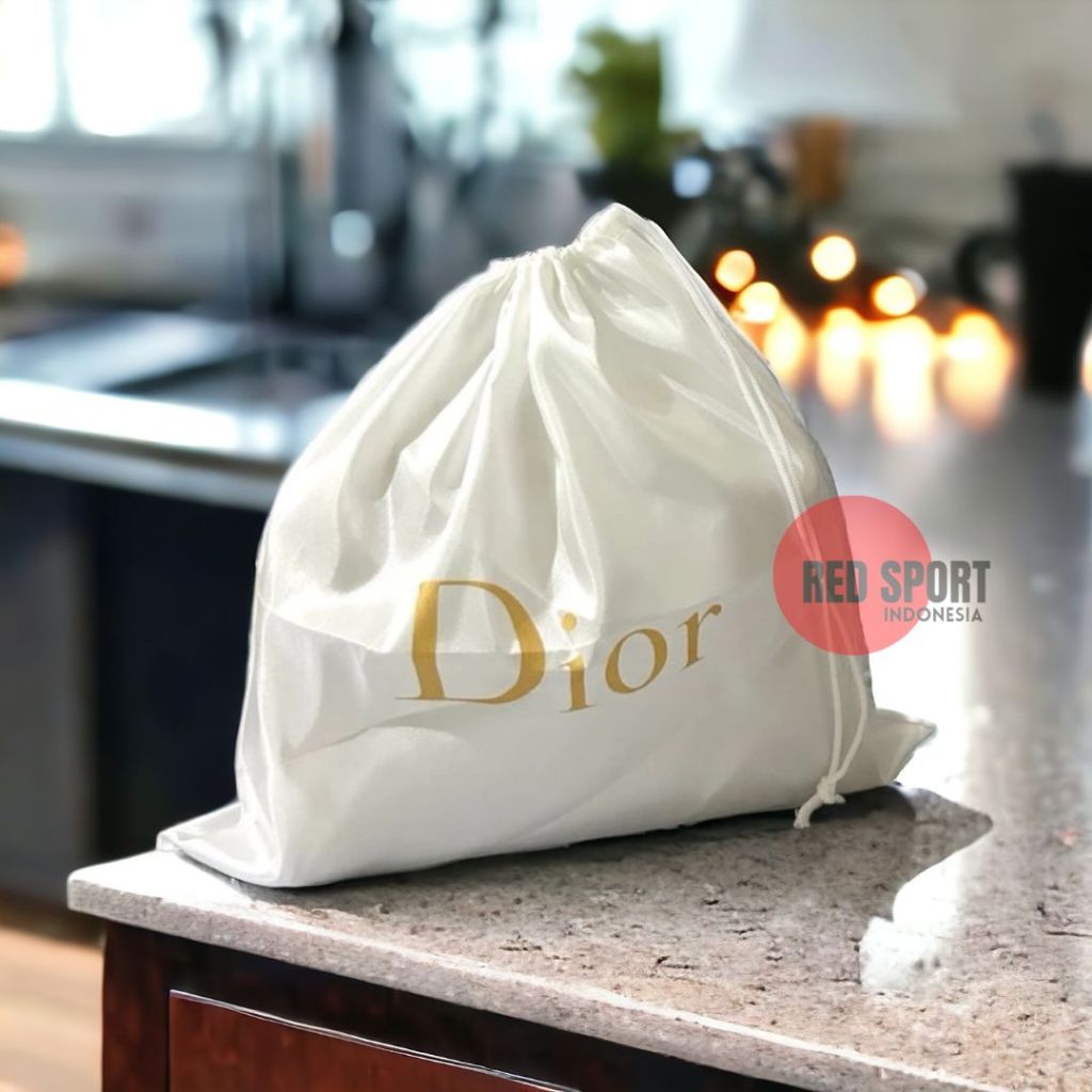 DB DIOR *SATIN Premium* D1OR DustBag Tas Serut Sarung Cover Dust Bag