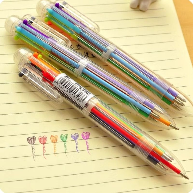 

BOLPOIN 6 WARNA MURAH MERIAH