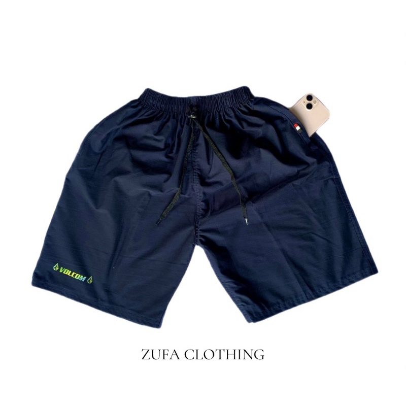 Zufa Clothing| Celana Pendek Volcom | Celana Pria Pendek | Merk Volcom