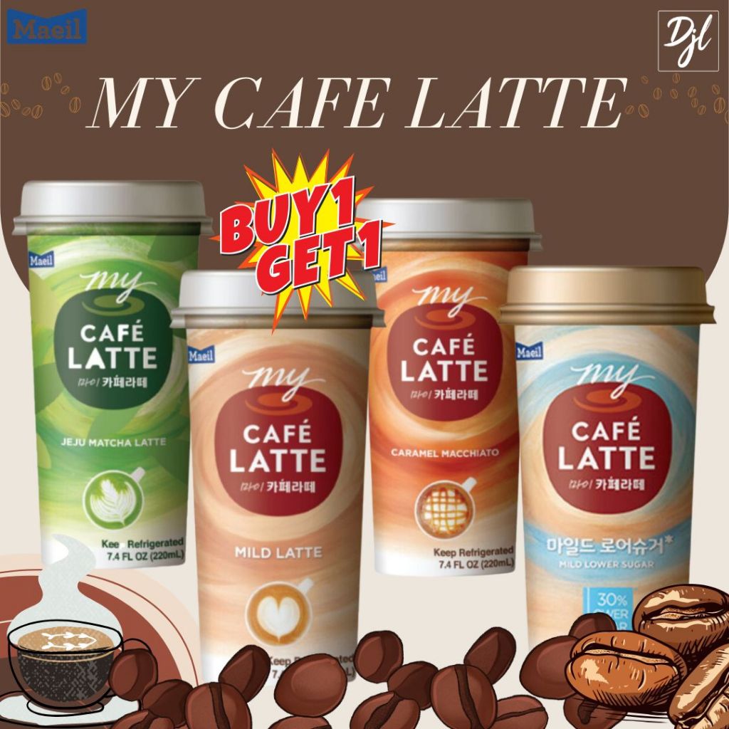 

My Cafe Latte Maeil Minuman Ready to Drink Instan Import 1 Pcs