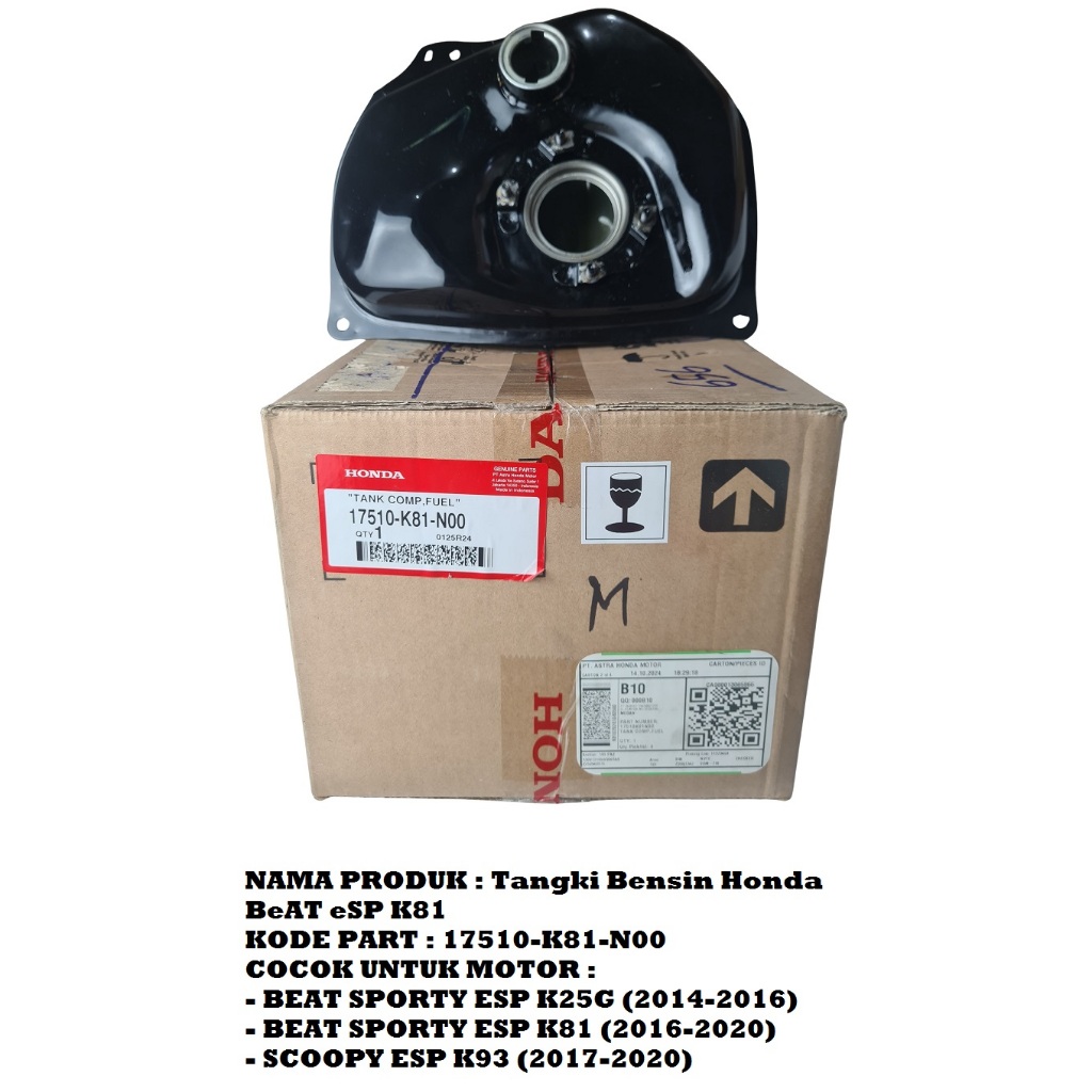 Tangki Bensin Honda BeAT eSP K81