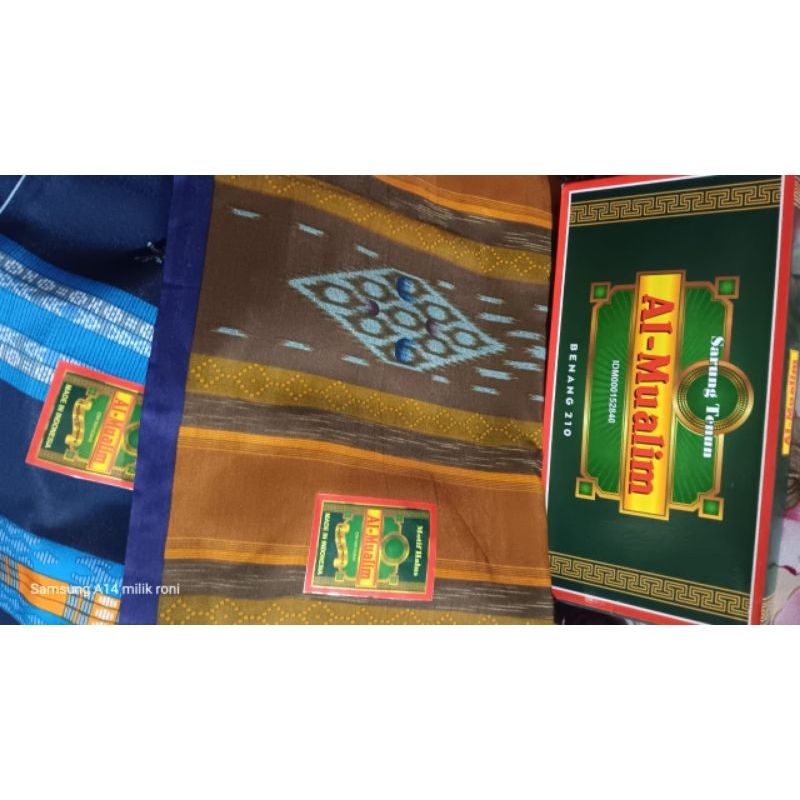 Sarung Samarinda Motif BHS Printing
