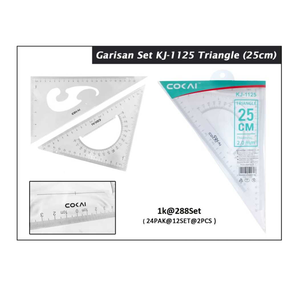 

penggaris segitiga set accurate cokai ziegel butterfly killer ukuran 25 / 30 / 35 / 40 / 45 cm kode 1125 sd 1145 ( jadi ukuran no 10 / 12 / 14 / 16 / 18 ) set isi 2 ketebalan 2 mm sd 3.2 mm TIDAK ADA GARANSI PECAH DI PENGIRIMAN YA, HARAP BACA!!!
