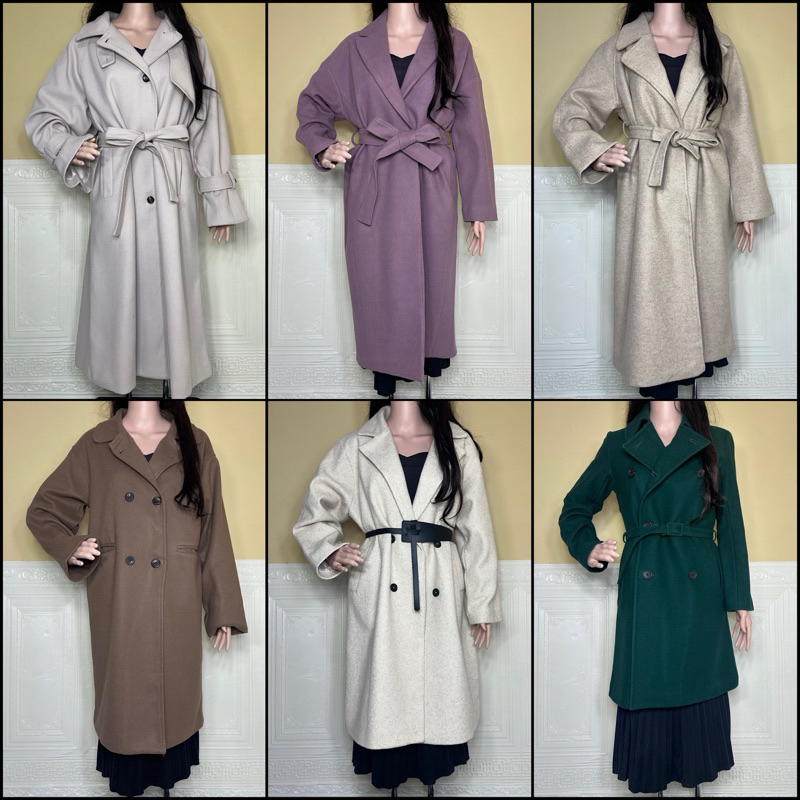Premium Coat Wool Coat winter coat mantel musim dingin korean coat mantel korean woll coat coat musi