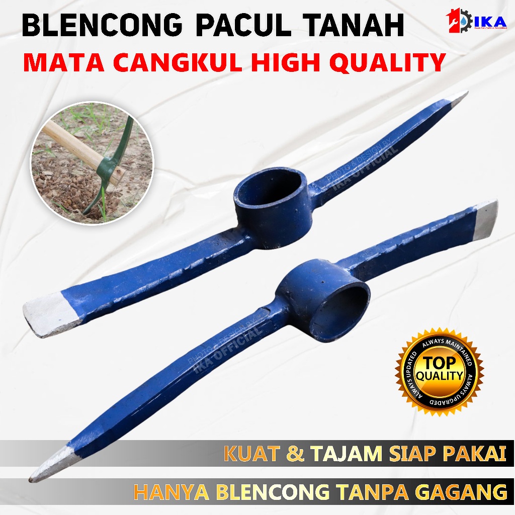 belencong / blencong / gancu pacul cangkul ganco baja asli / ganco per tajam dan kuat / Blencong Can