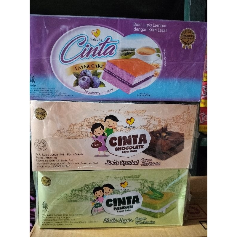 

Bolu Cinta Aneka Rasa ( isi 24 pcs )