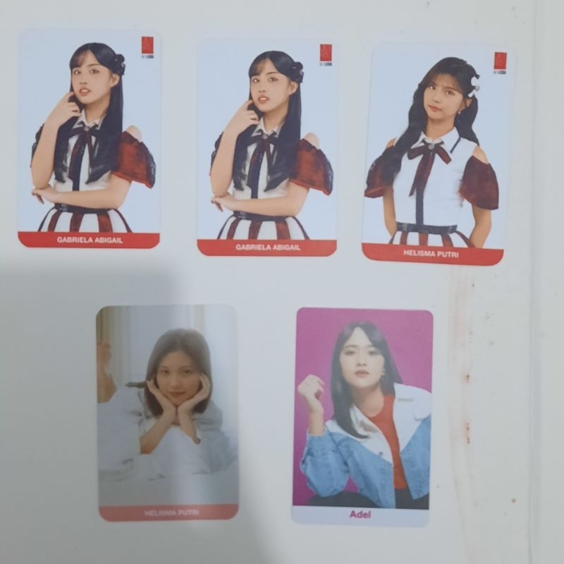 PC (Photocard) JKT48 Spring Has Come - The Morning Call - JKT48xTelkomsel | Ella - Eli - Adel