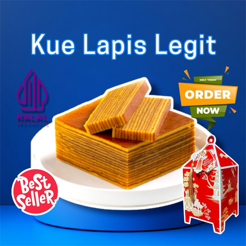

Kue Lapis Legit Premium size 10x15 Original By.GC Home Made