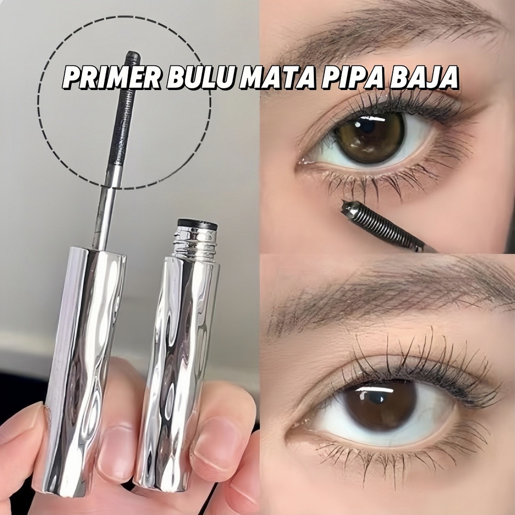 Iron Mascara Curling - Roll to High Volume Mascara - Maskara Eyelash Waterproof, Smudgeproof, Volumi