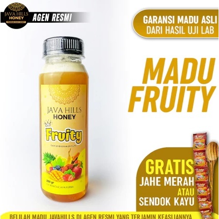 

Madu Fruity Java Hills Premium Raw Honey (320gr)