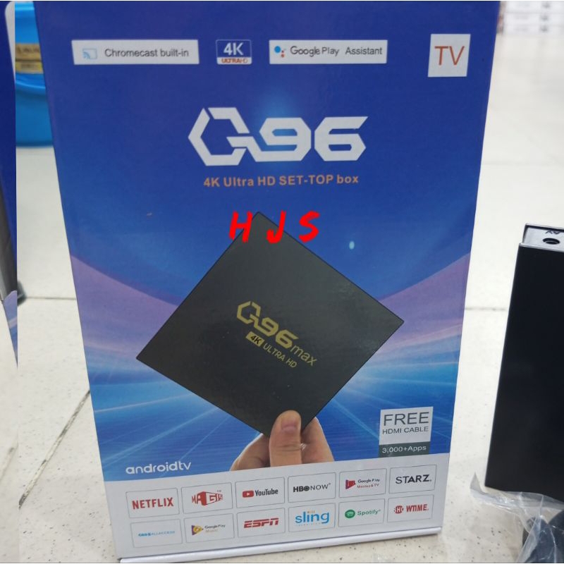 Q96 MAX Android Smart TV Box 8GB RAM 128GB ROM