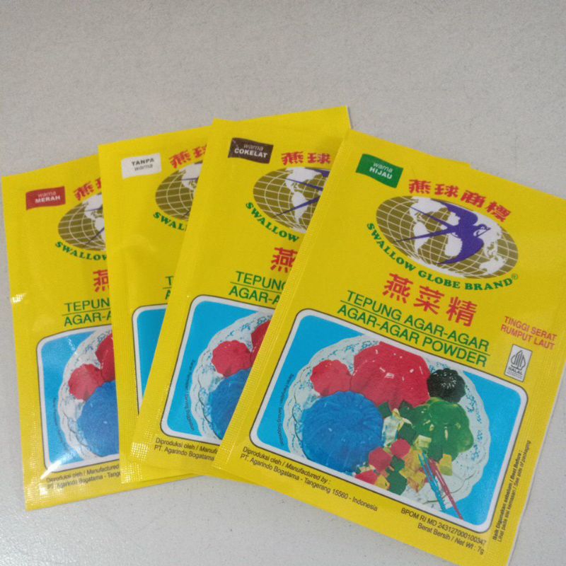 

Swallow Globe Agar Agar warna