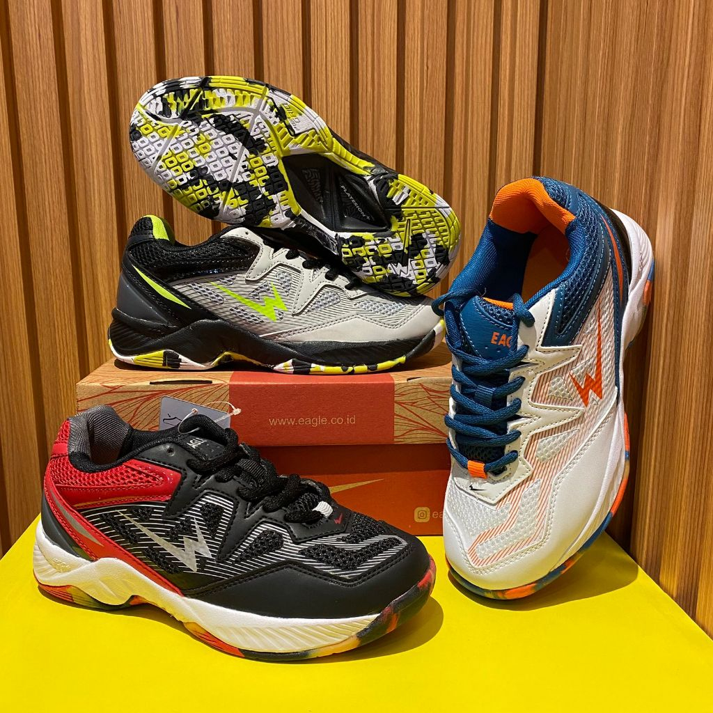 [GoBIG] Sepatu Badminton HURRICANE EAGLE Junior Dan Dewasa