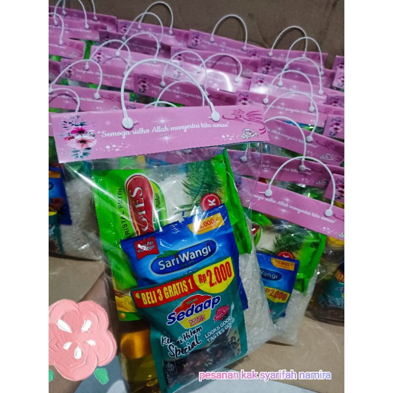 

promo paket sembako unik hampers cantik